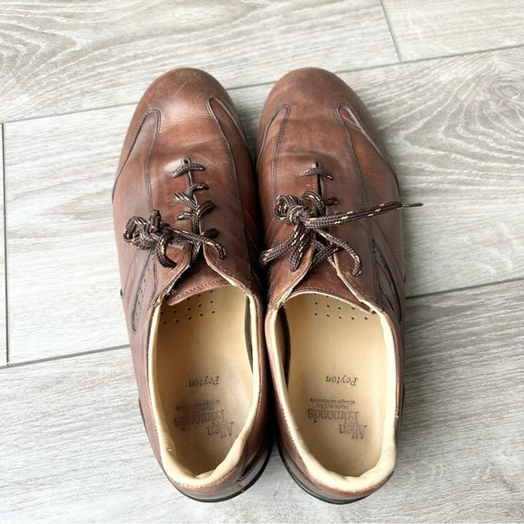 Vintage Allen Edmonds Peyton Fine Leather Oxford Shoes - Picture 11 of 14